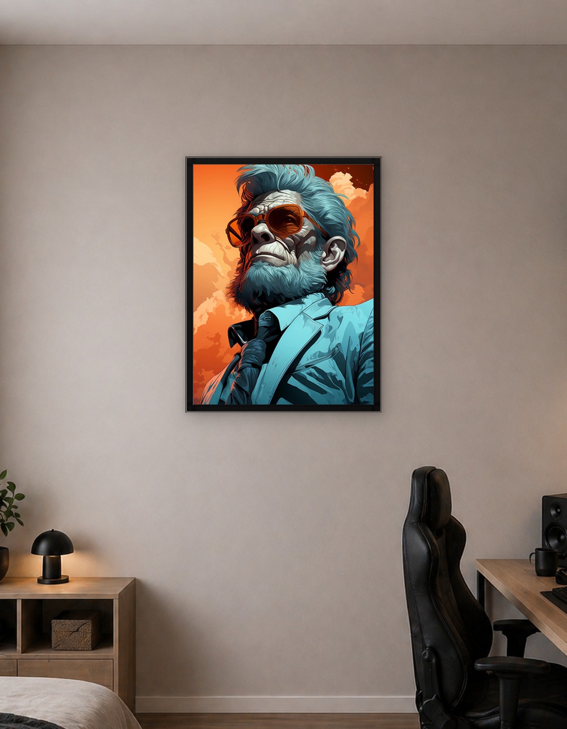 Gorilla in suit 1