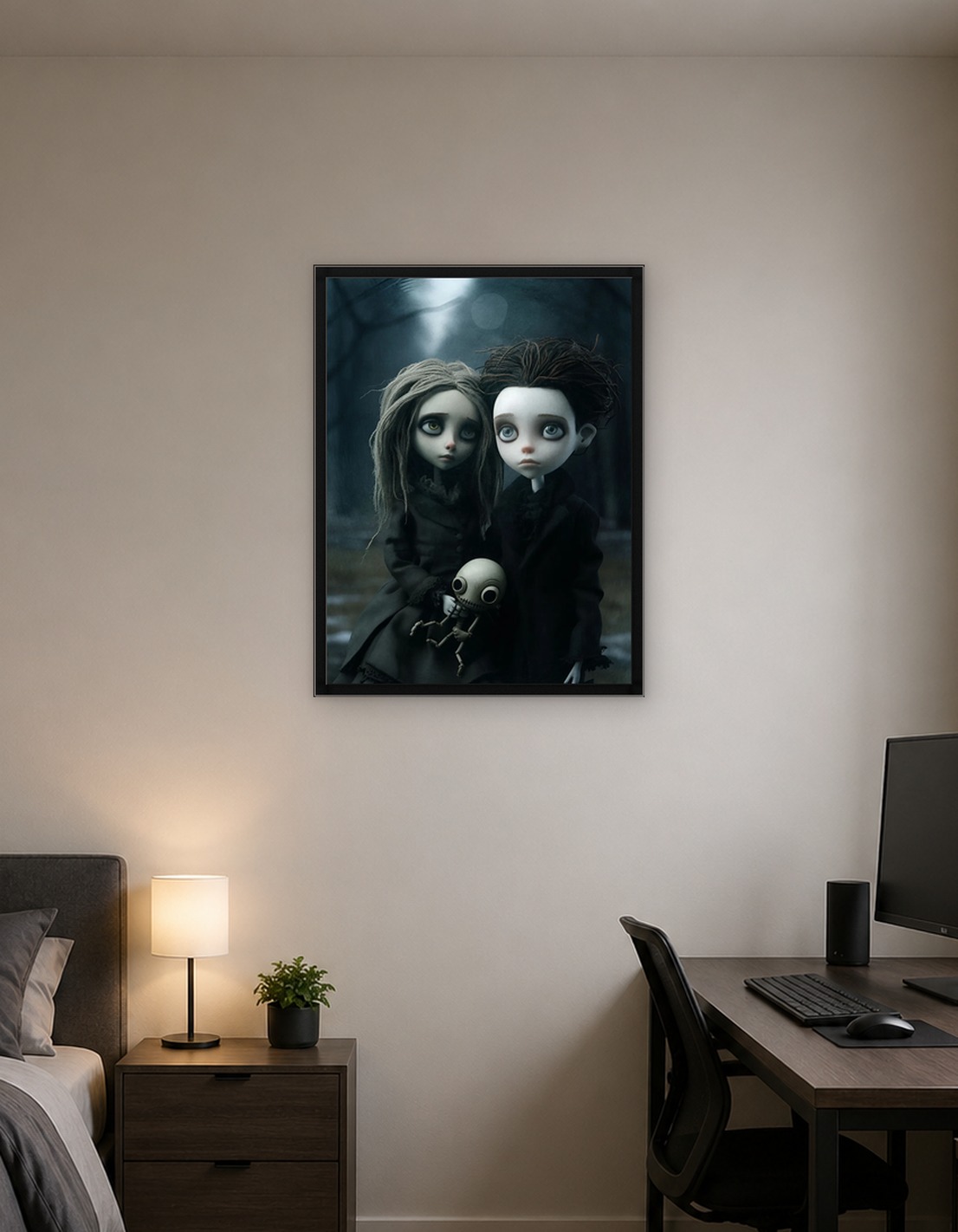 Goth couple