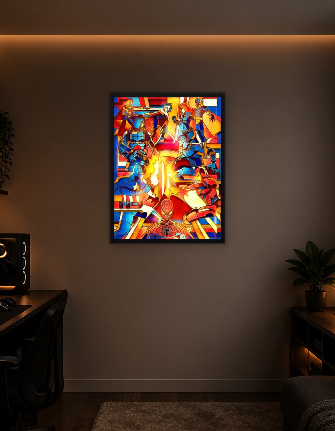 Marvel’s Civil War: Stained Glass Conflict