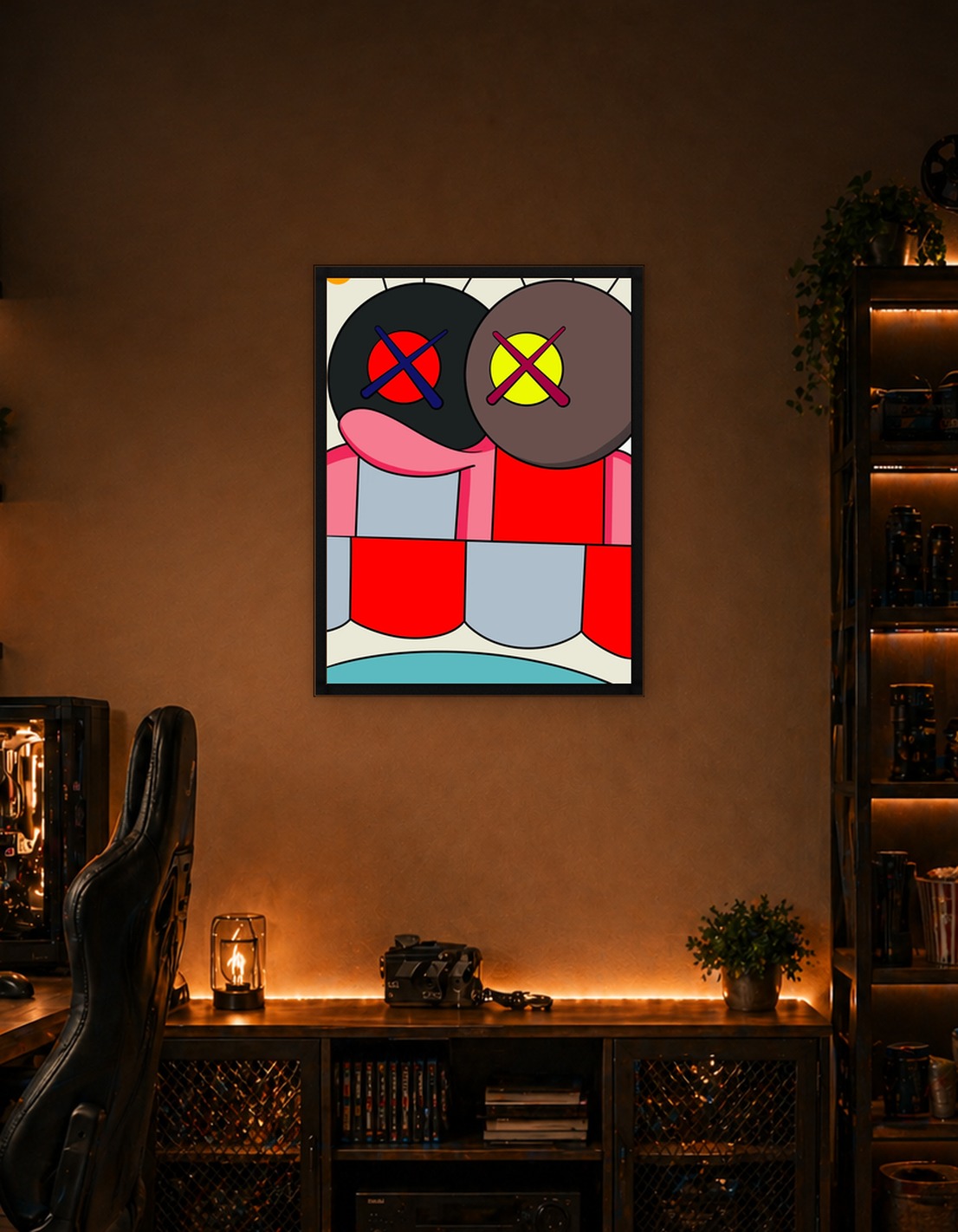 Graffiti kaws - 7197951