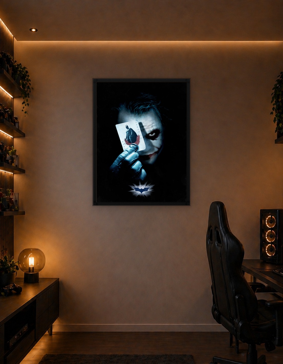 Joker with Batman card - 5210539