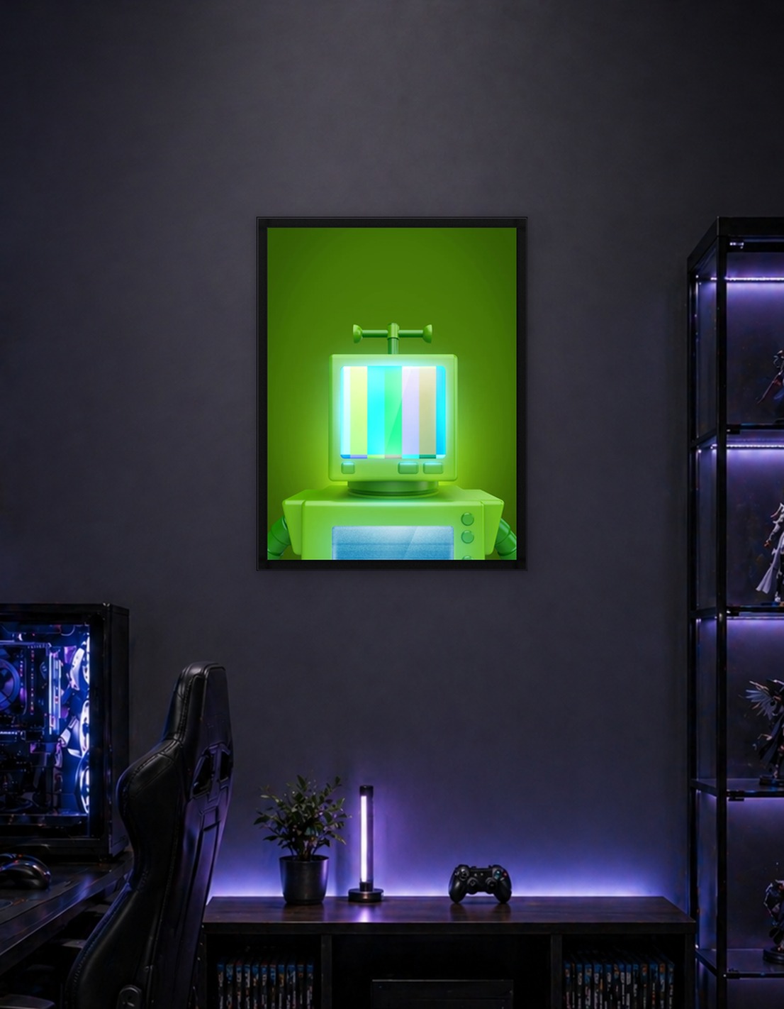 Green robot
