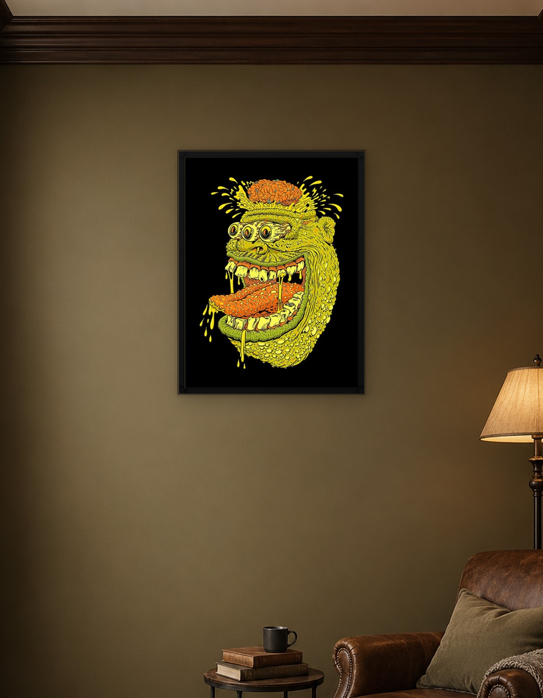 Gooey Monster Illustration