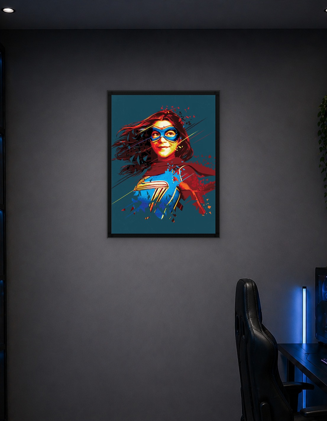 Illustrated portrait