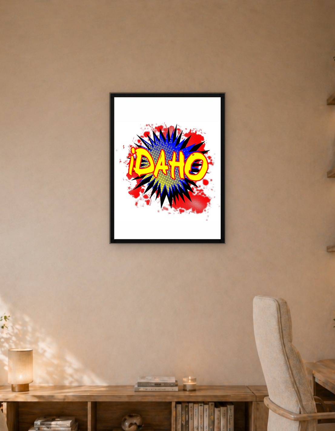 Idaho Comic Exclamation