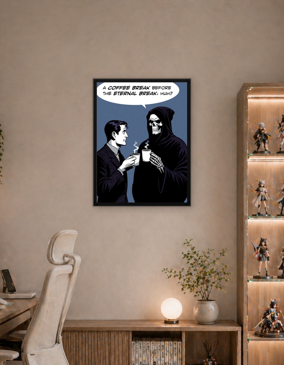 Grim Reaper coffee break