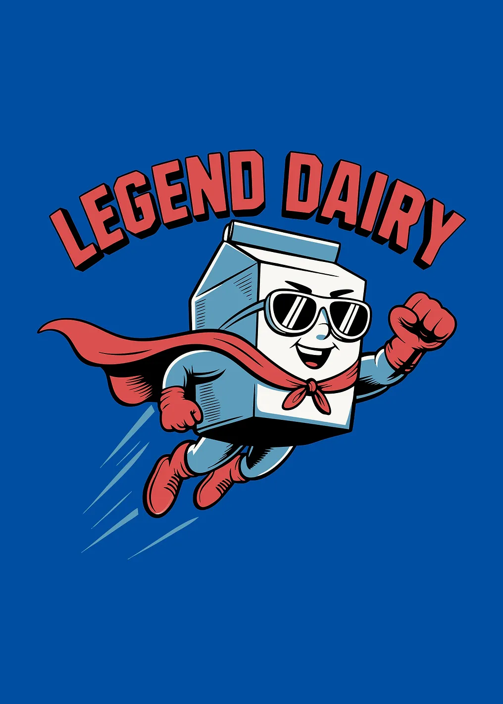 Legend Dairy Milk Pun Superhero