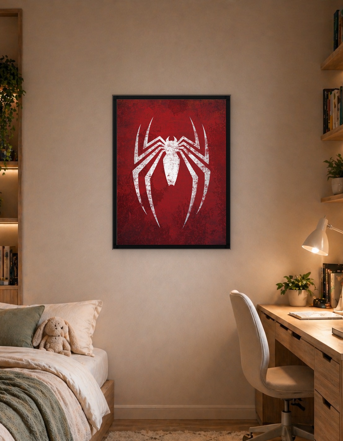 Iconic Insomniac Spider-Man Emblem