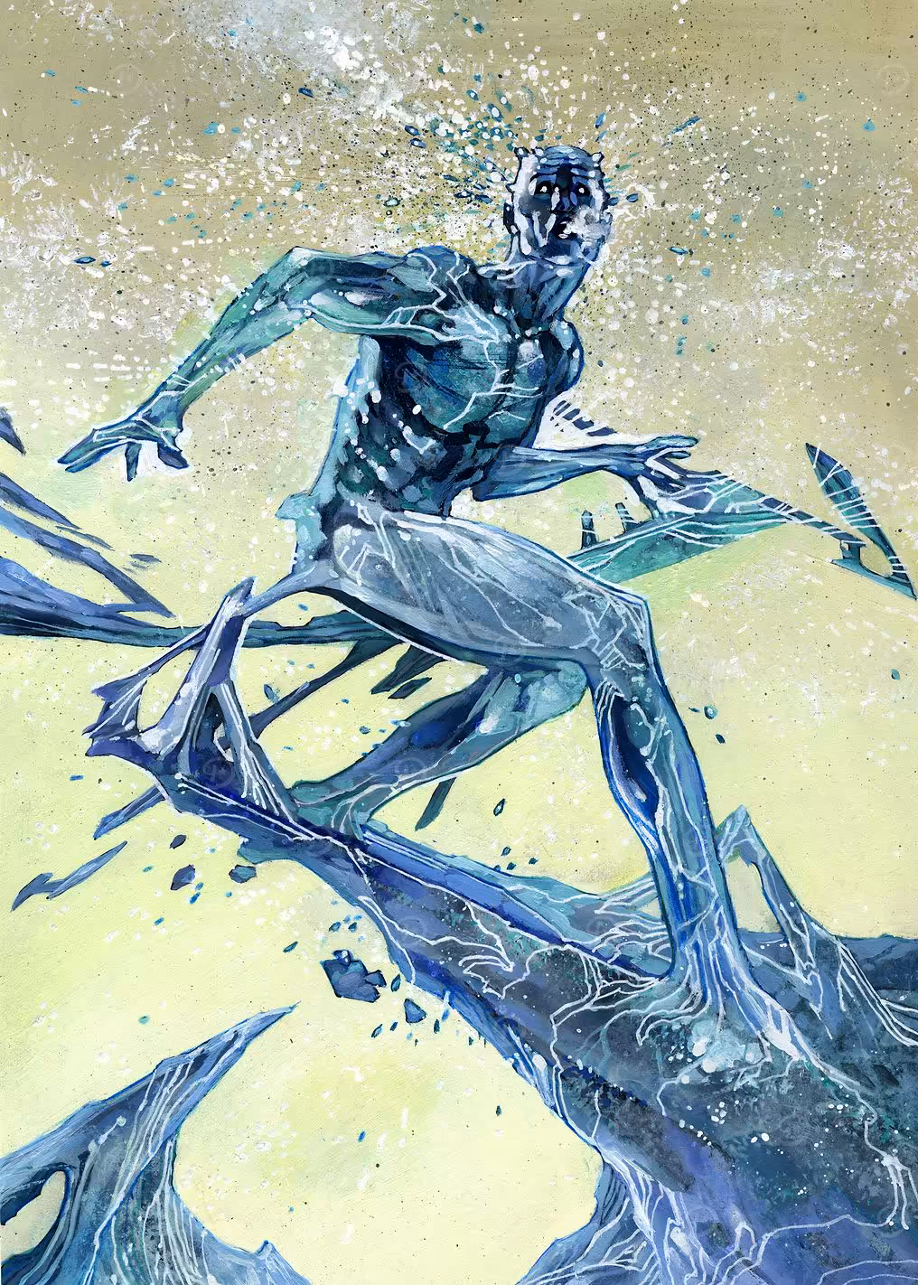 Iceman in Action