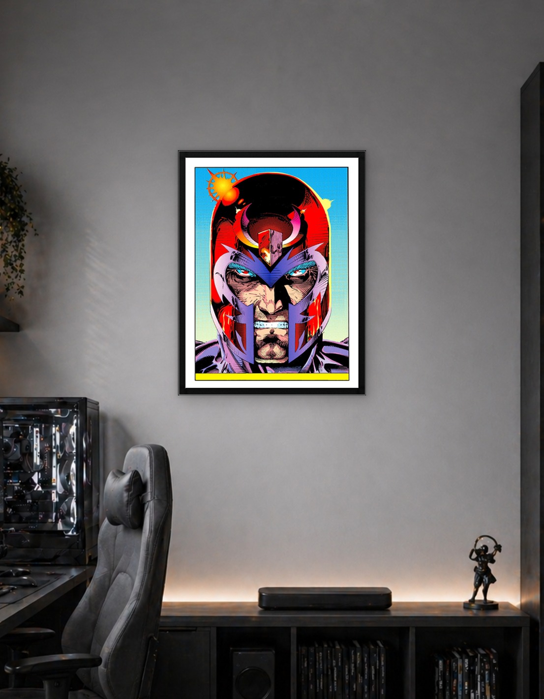 Magneto Head On