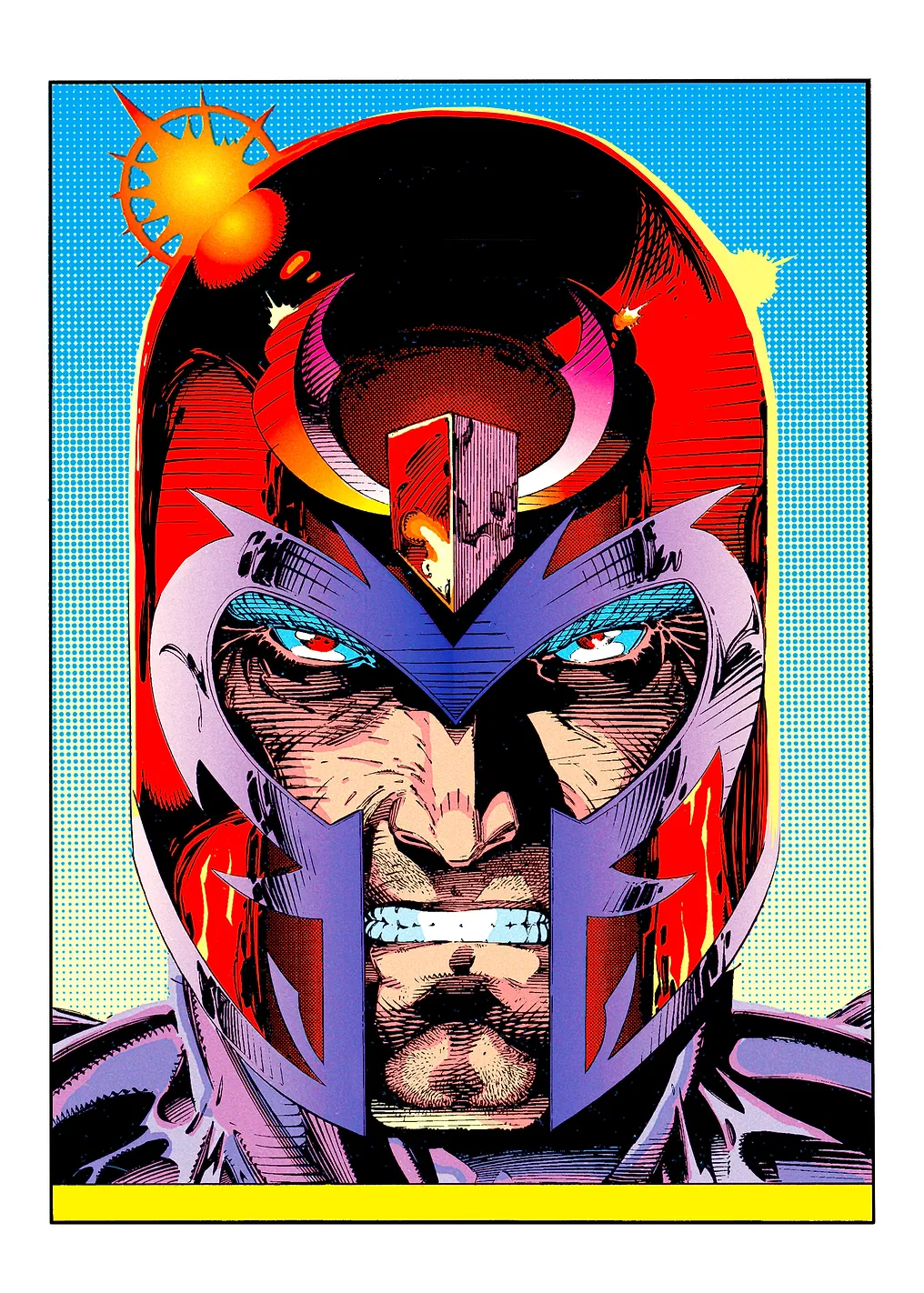 Magneto Head On
