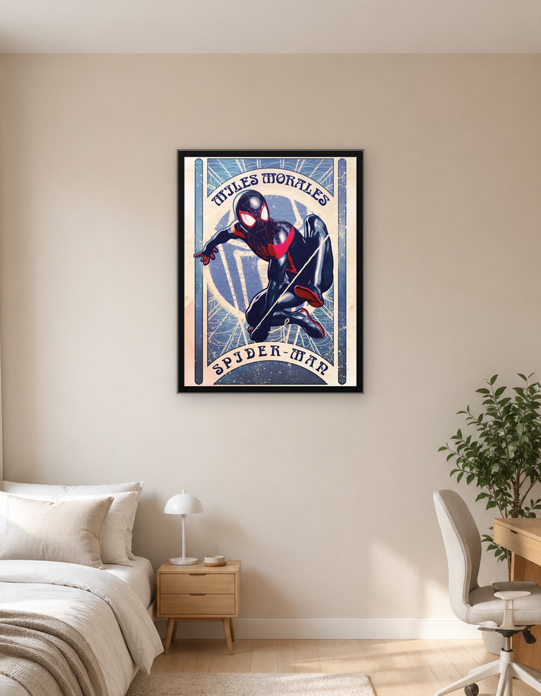Miles Morales Art Nouveau