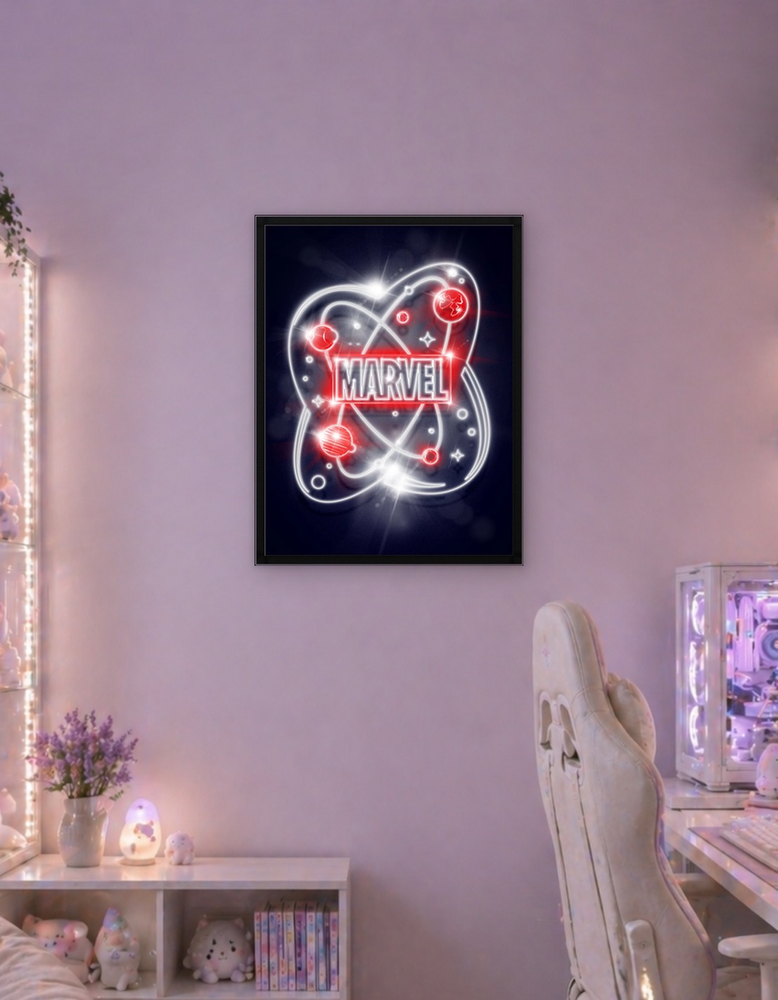 Marvel Galaxy neon