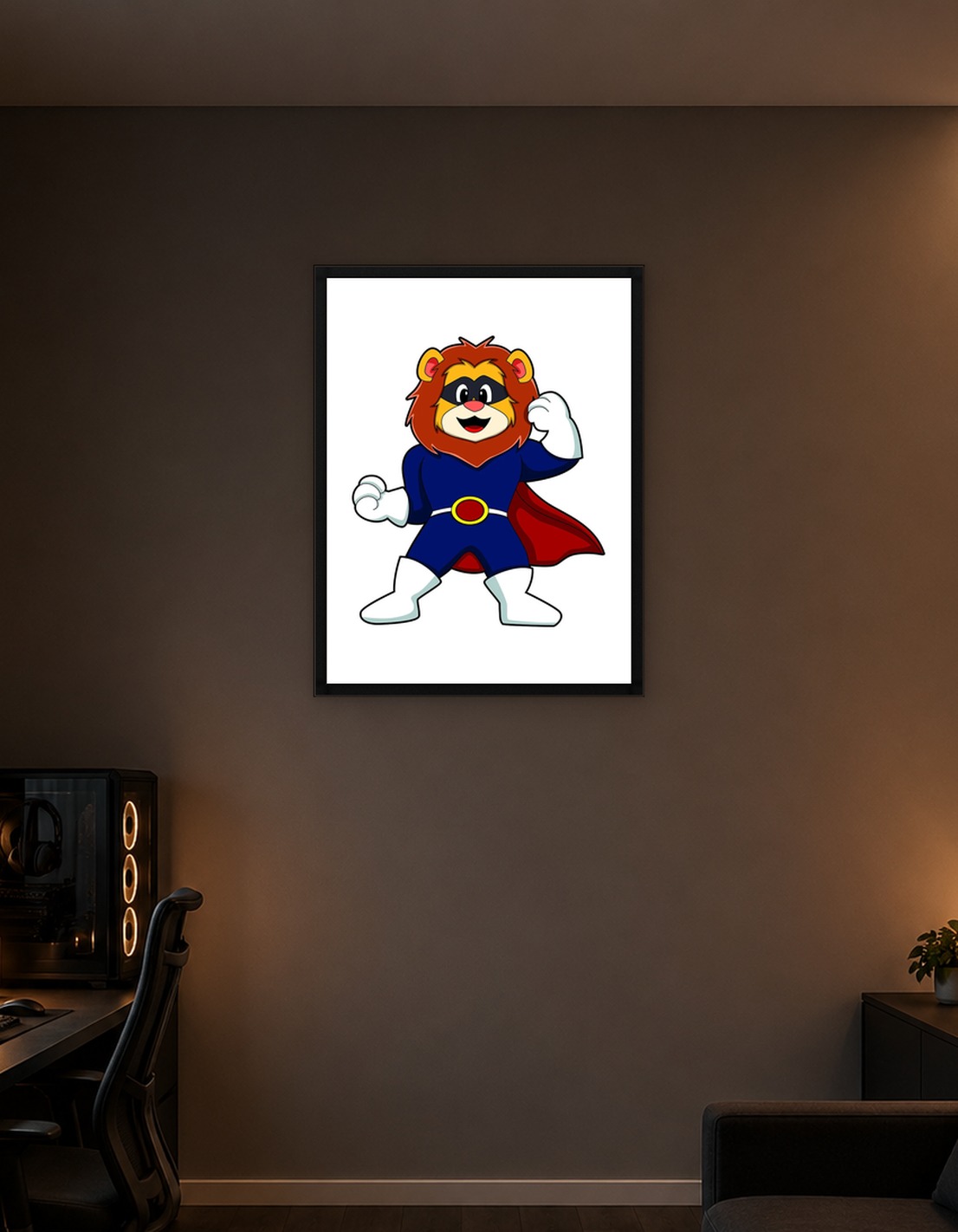 Lion Hero Mask