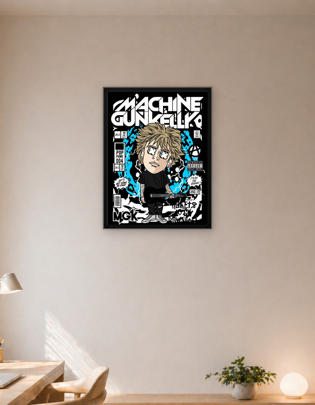 Machine Gun Kelly Pop Punk Comic