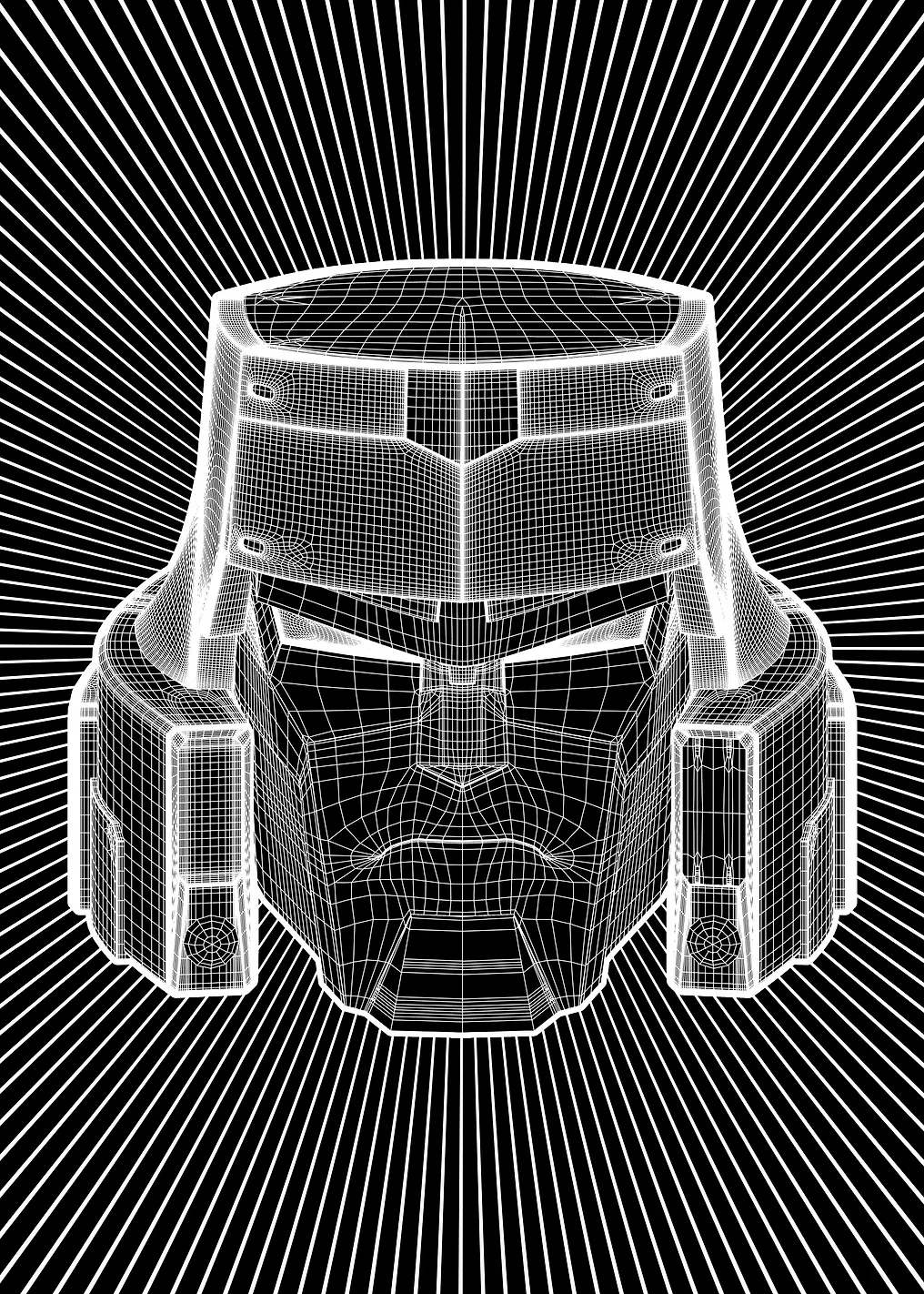 Megatron Wireframe