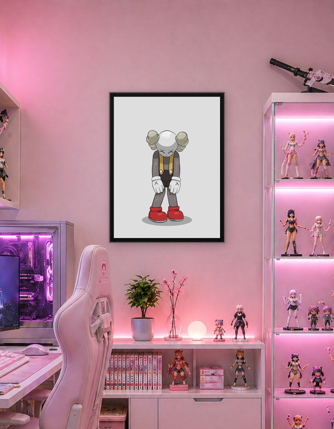 Minimalist Kaws