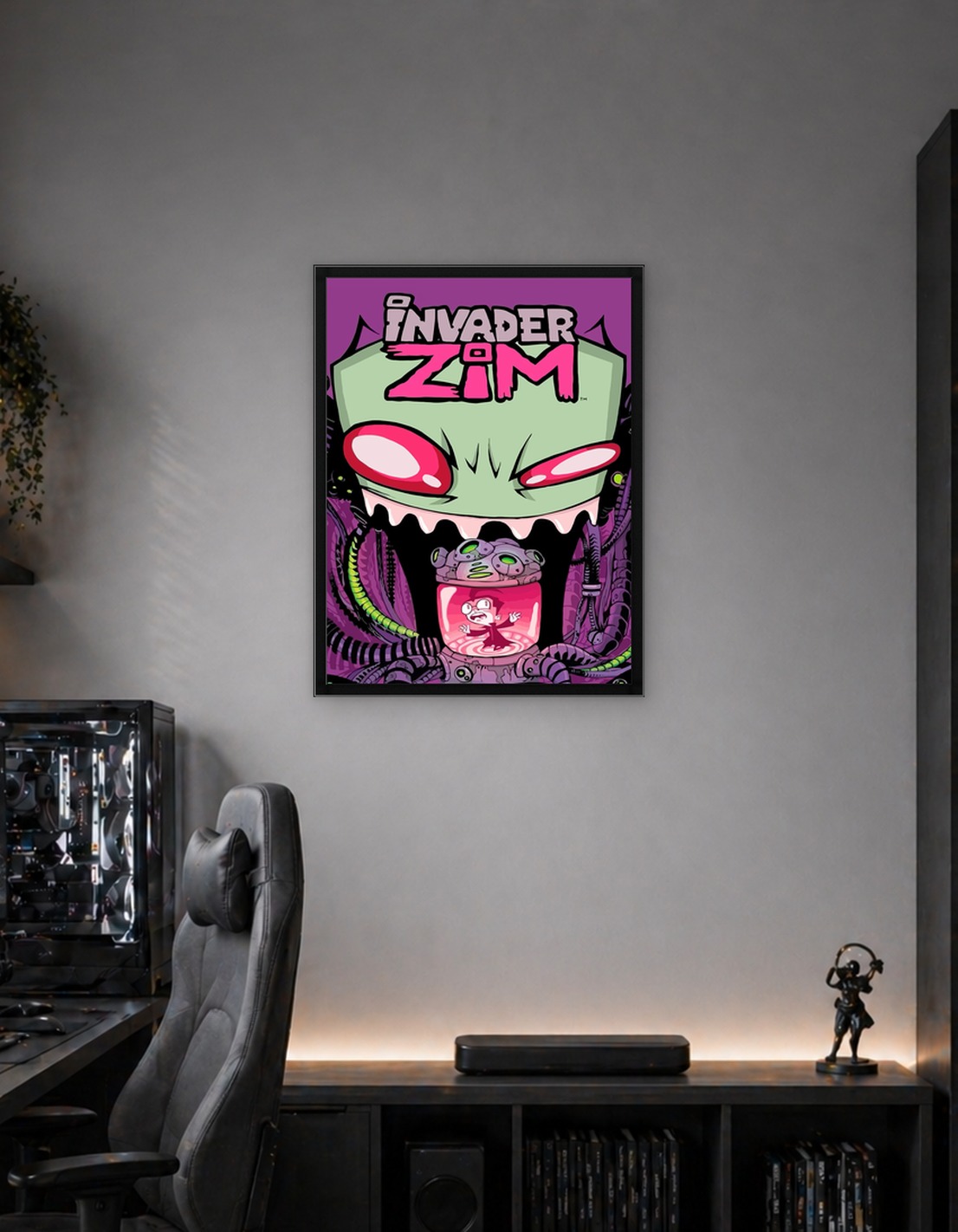 Invader Zim Cartoon Art