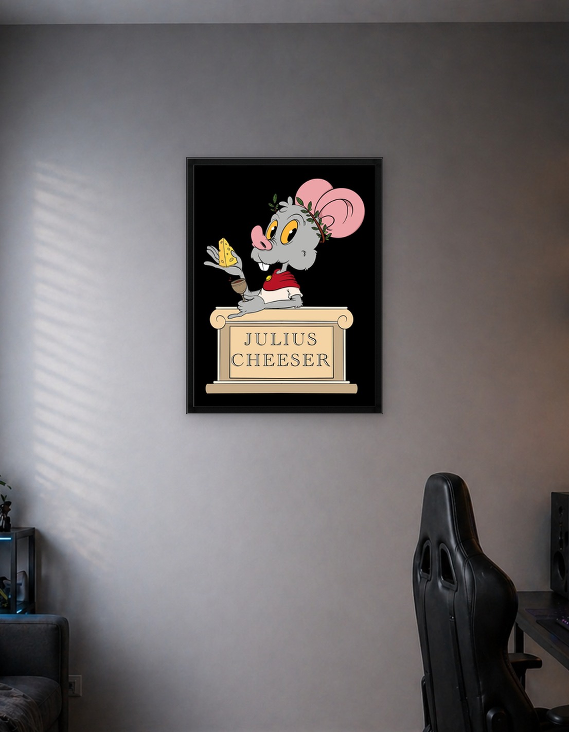 Mouse Rat Cheese Wine