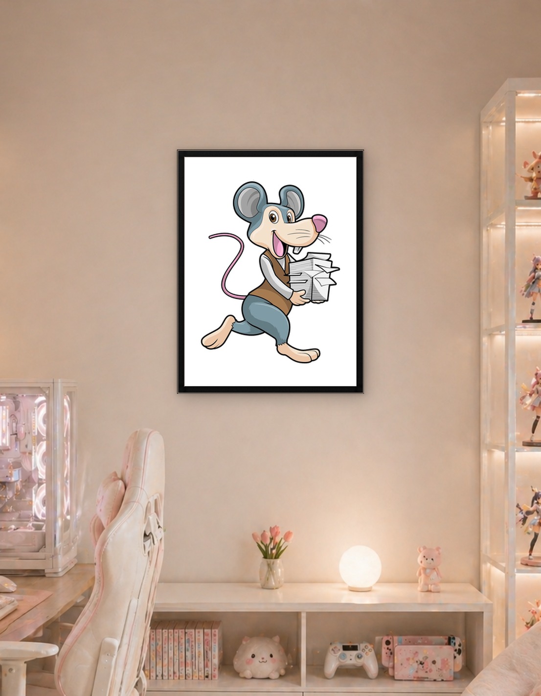 Mouse Secretary Paper