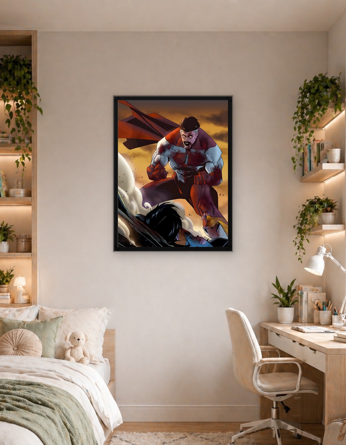 Invincible Comic Book Battle Scene - 8450551