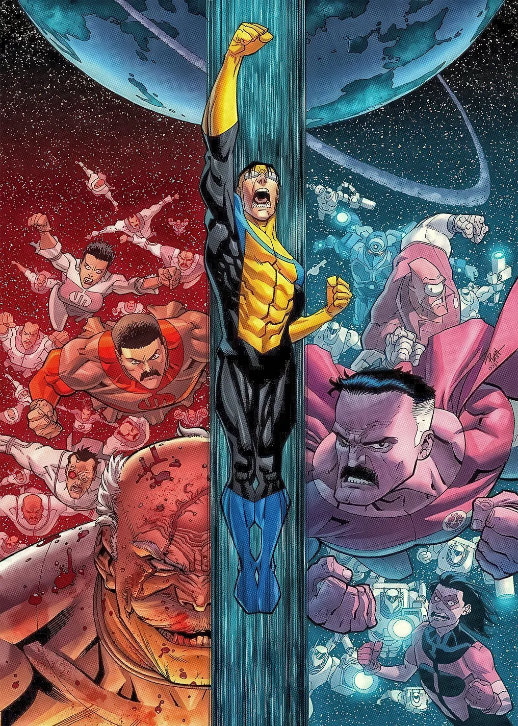Invincible Comic Book Cover Art - 8525685