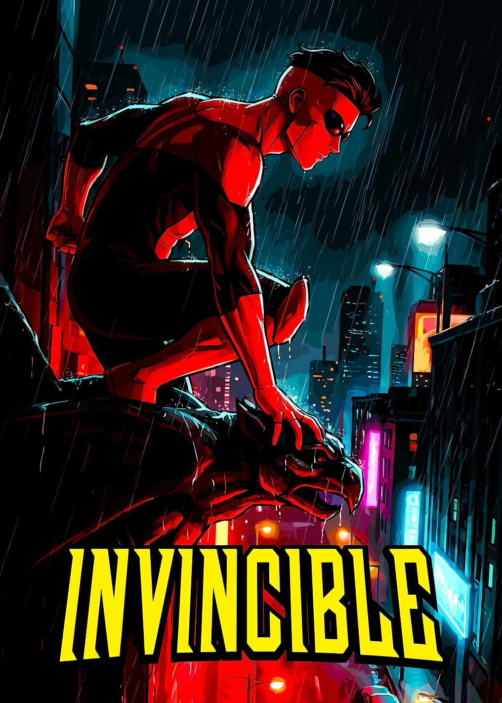 Invincible Comic Book Cover Art - 9465868