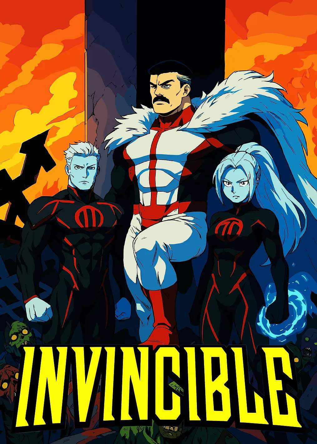 Invincible Comic Book Cover Art - 9469825
