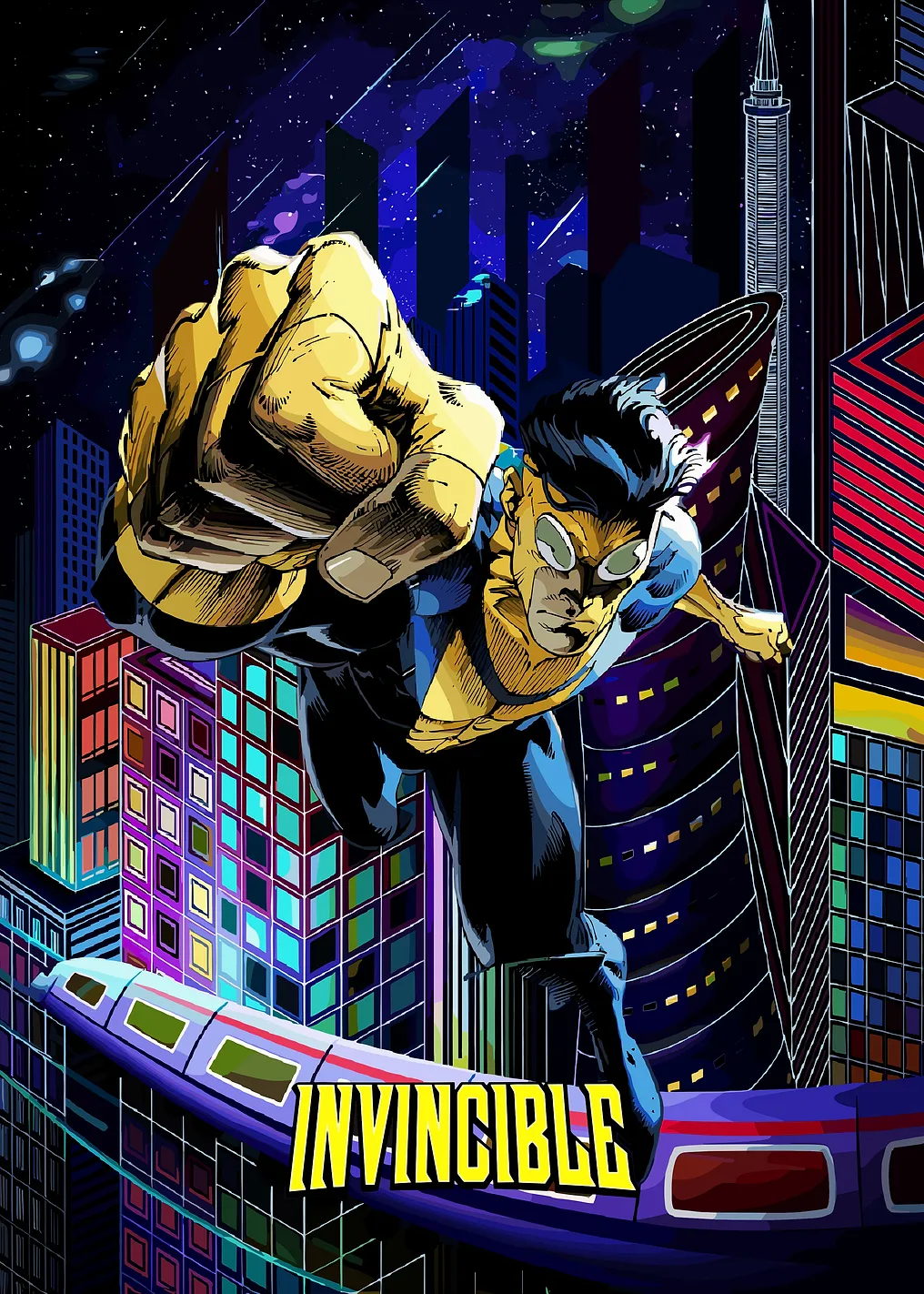 Invincible Comic Book Cover Art - 9529606