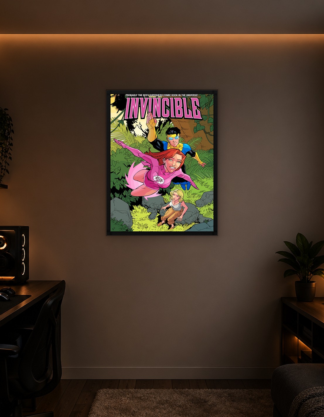 Invincible Comic Cover