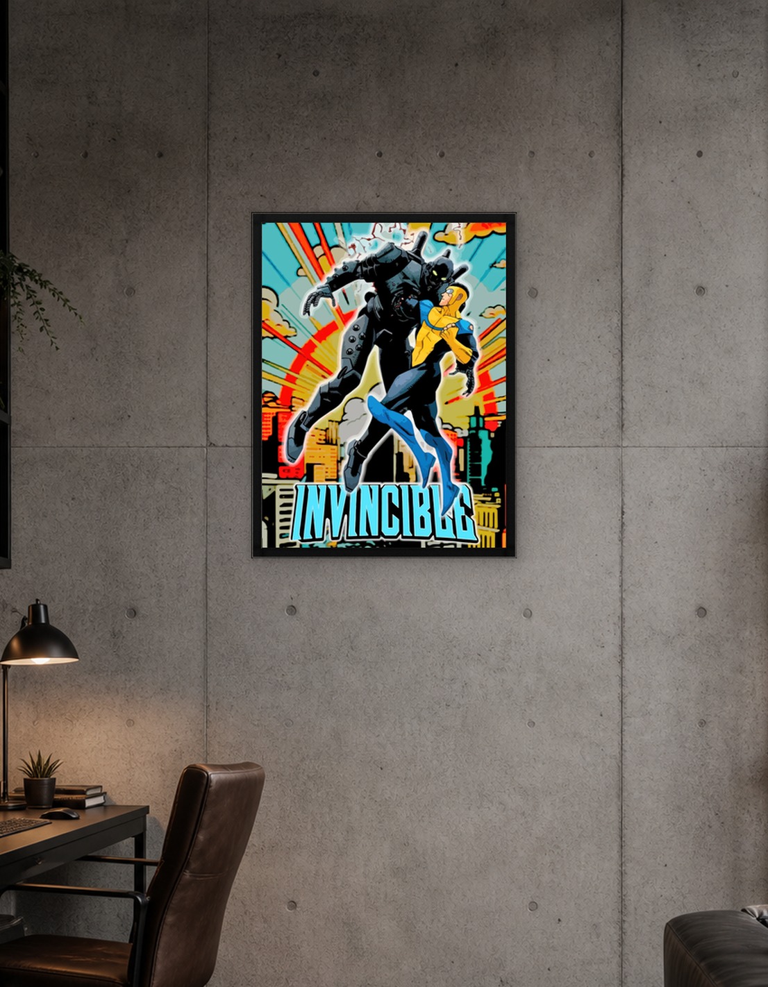 Неуязвимый Обложка комикса 39