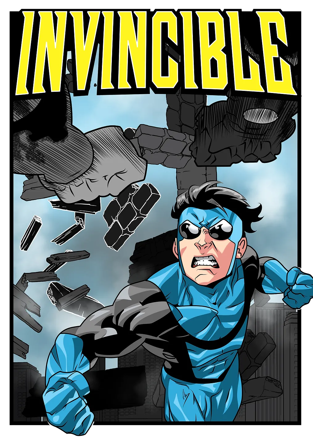 Invincible Comic Book Cover Art - 8984998