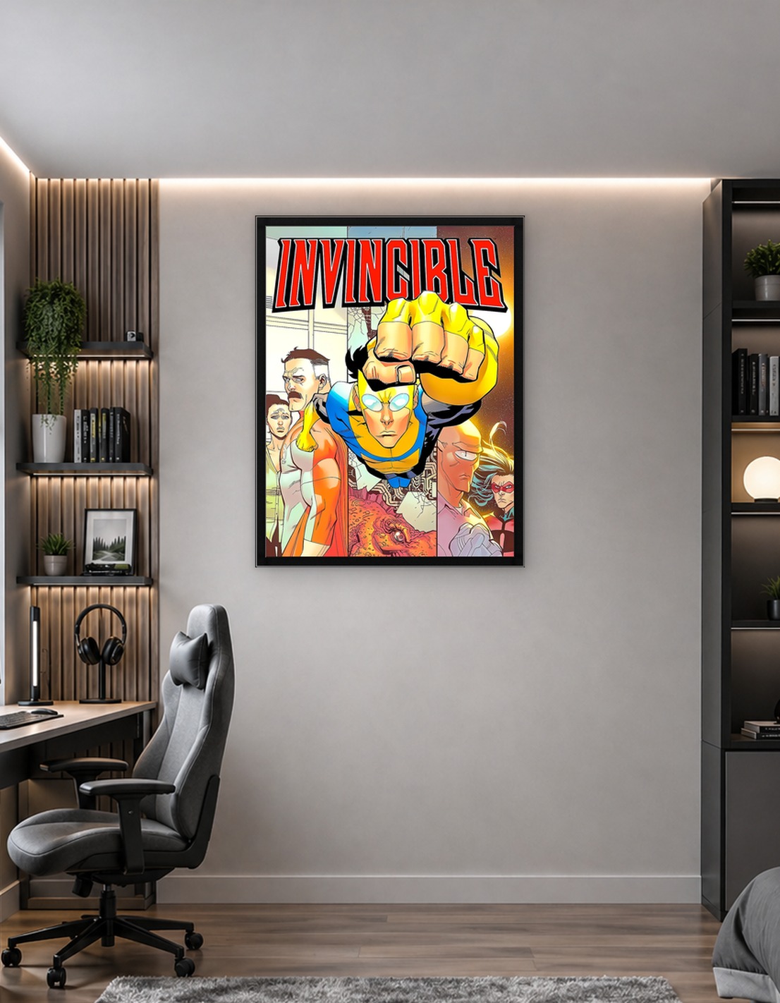 Invincible Comic Book Cover Art - 8988529