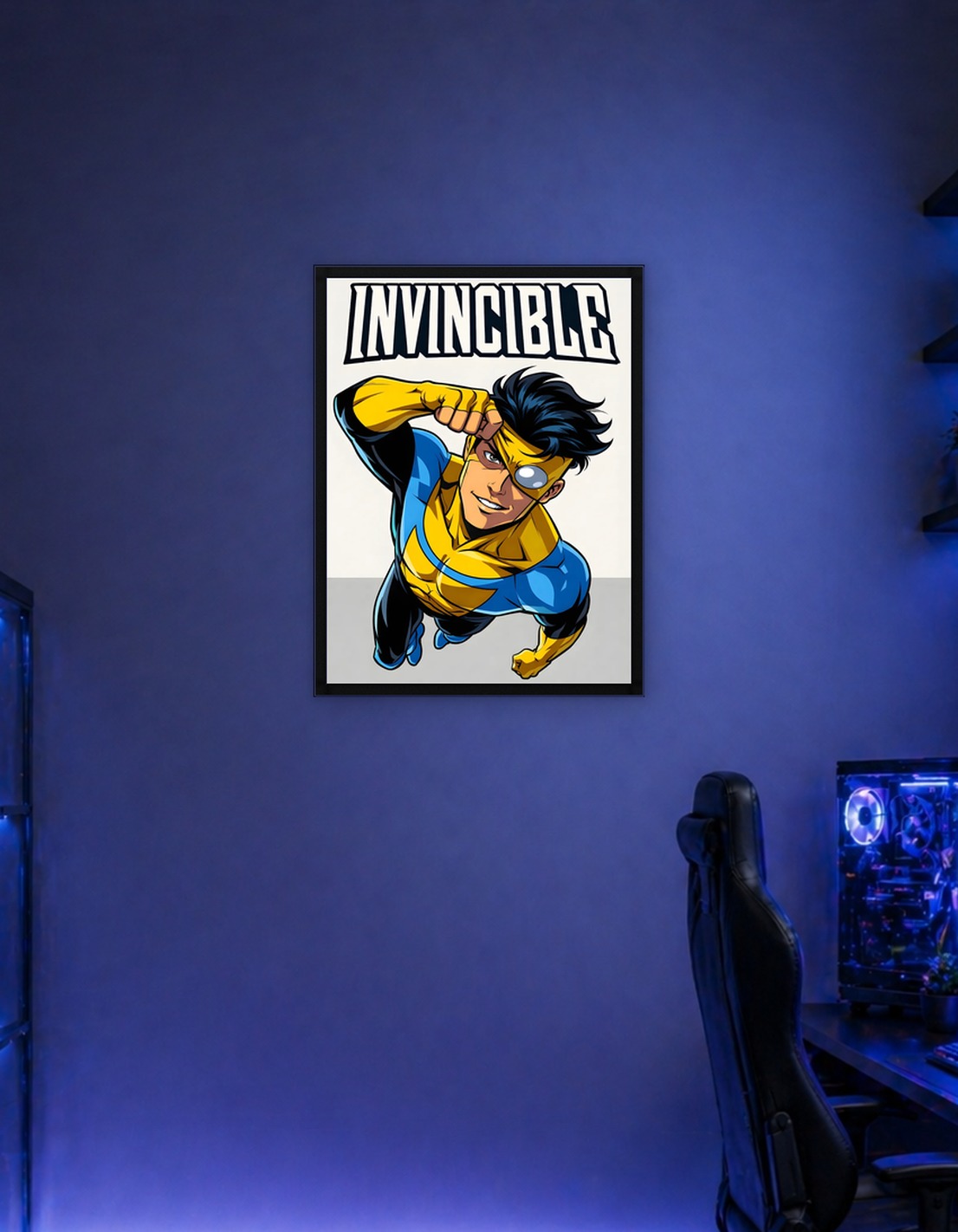 Invincible Flying Pose