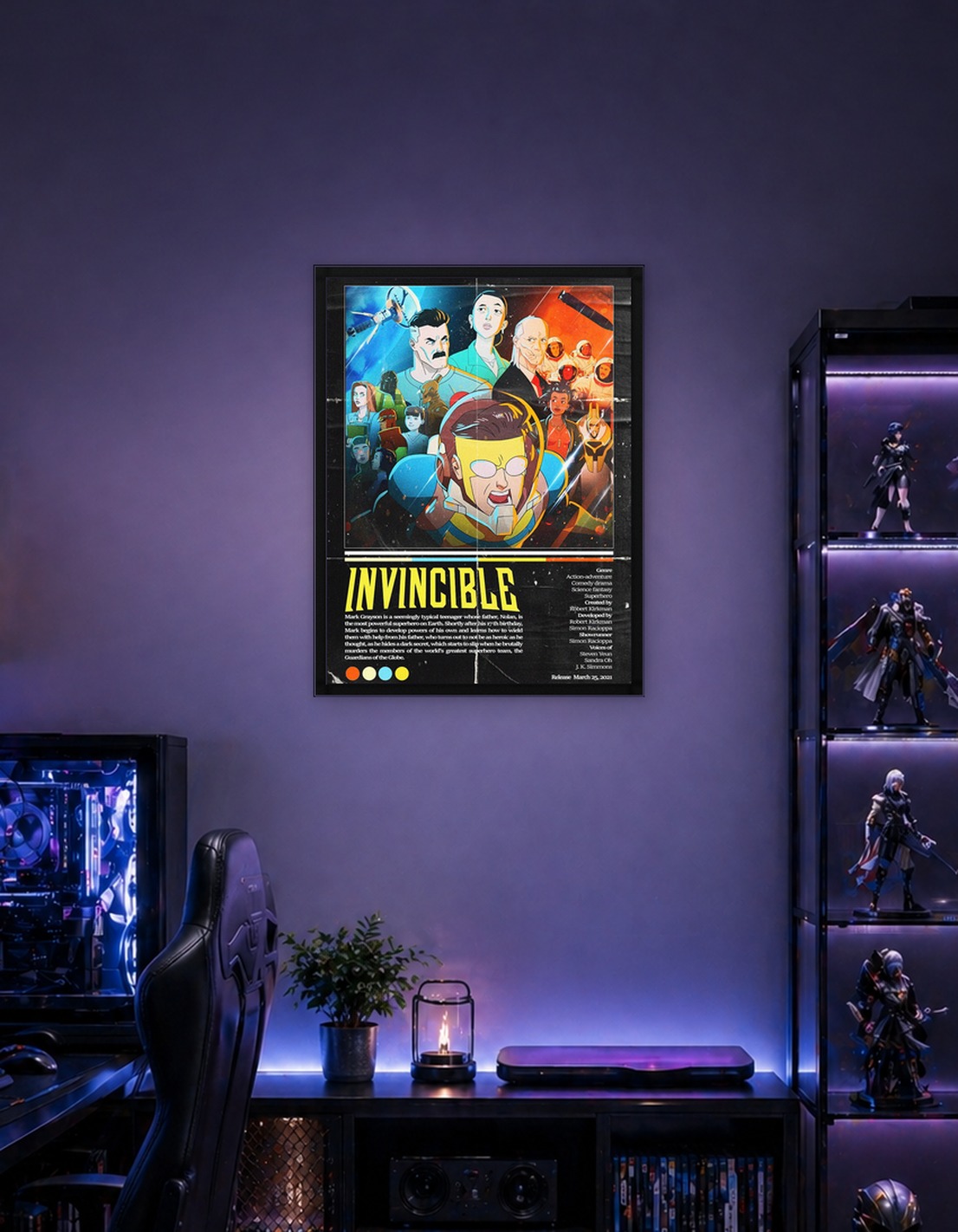 Invincible Animated Series Poster - 9286684