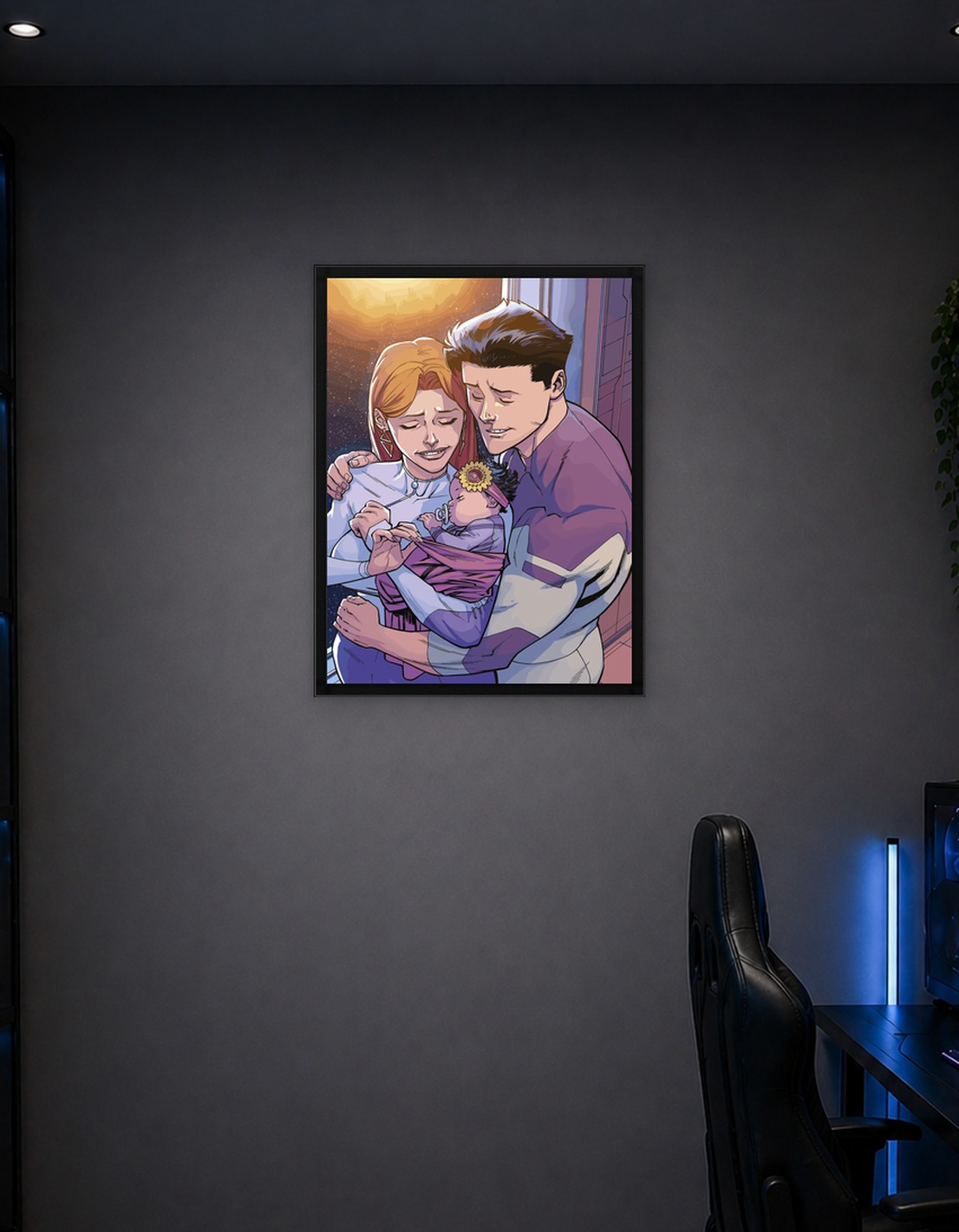 Invincible Family with Baby
