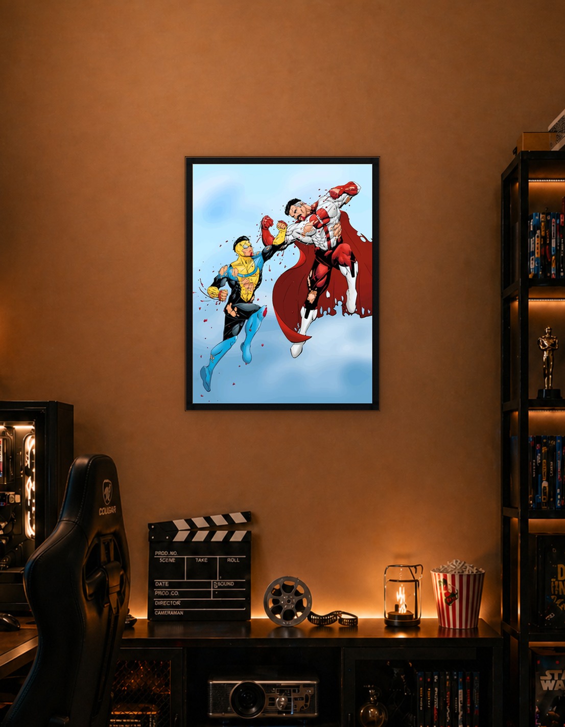 Invincible Comic Book Fight Scene - 8471856