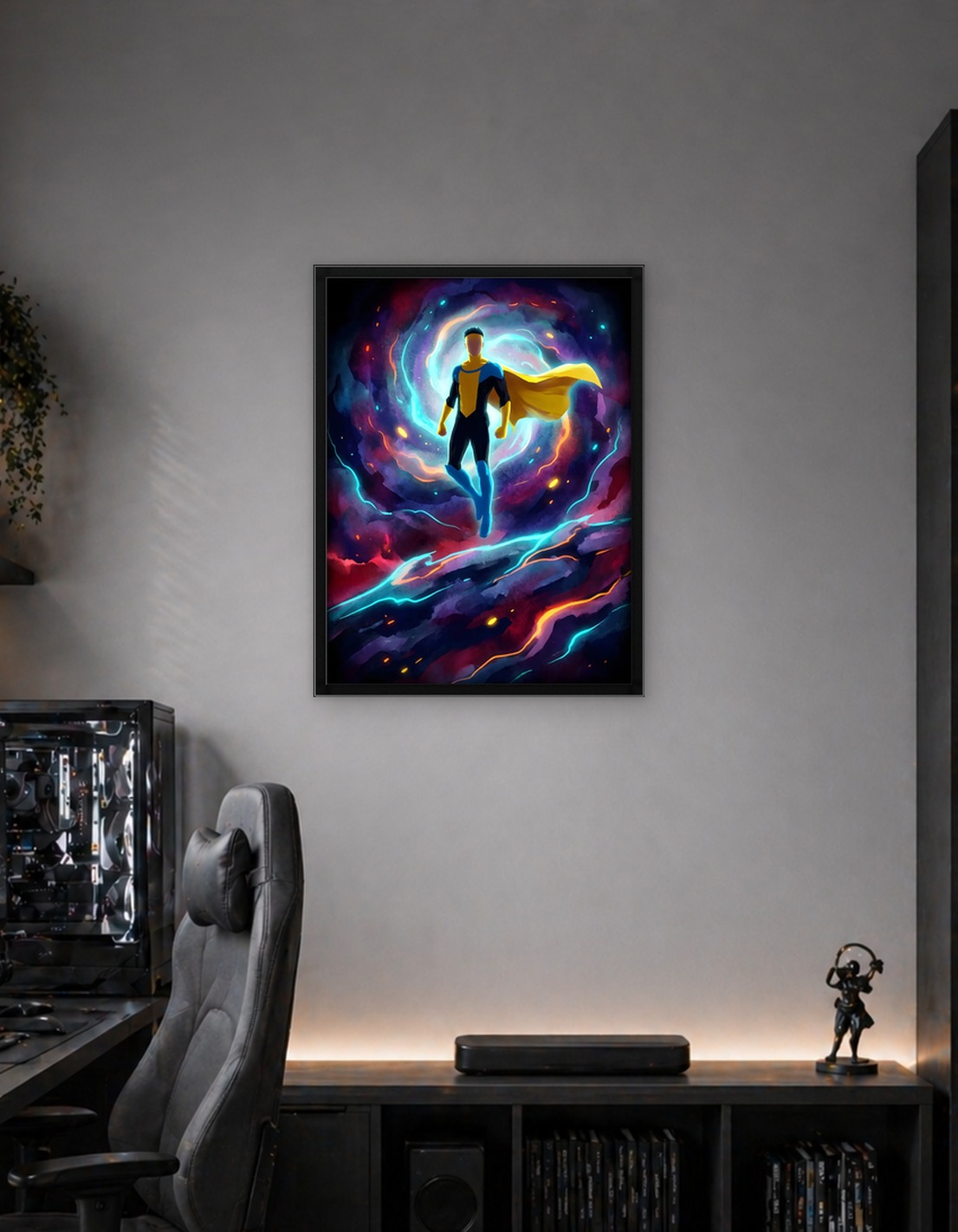 Invincible in a Cosmic Swirl