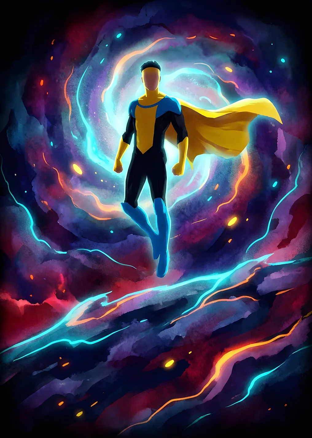 Invincible in a Cosmic Swirl