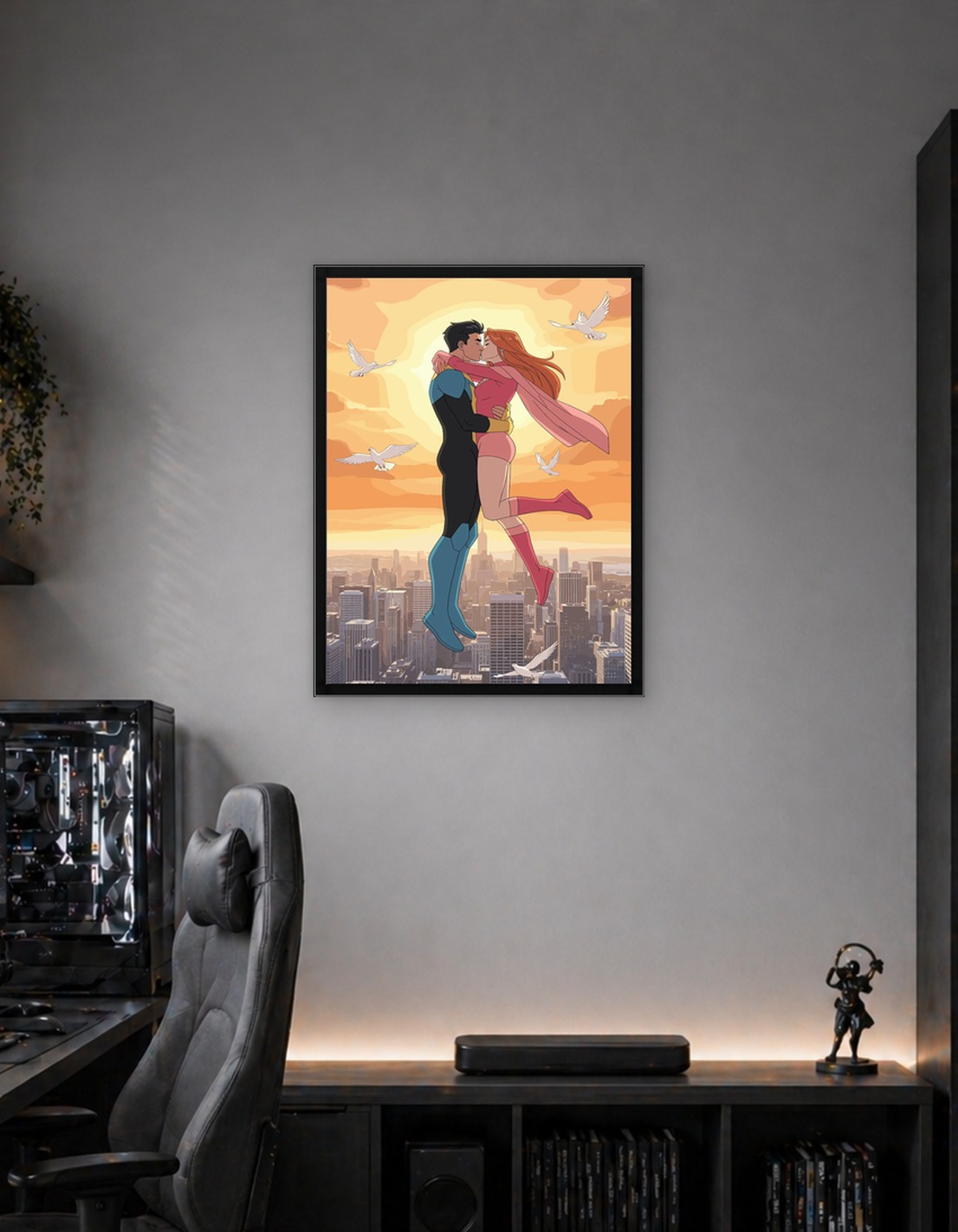 Invincible and Atom Eve Kissing - 9564307