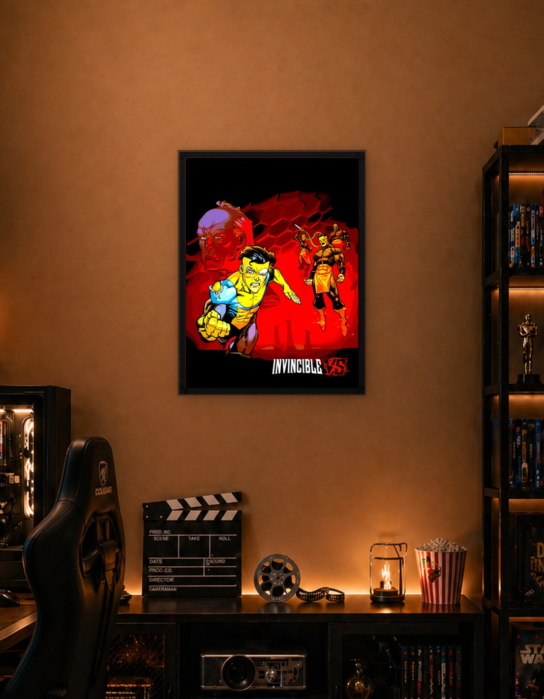 Invincible vs. Comic Art