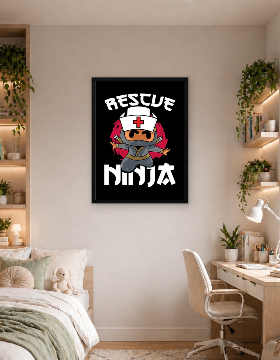 Hospital rescue ninja
