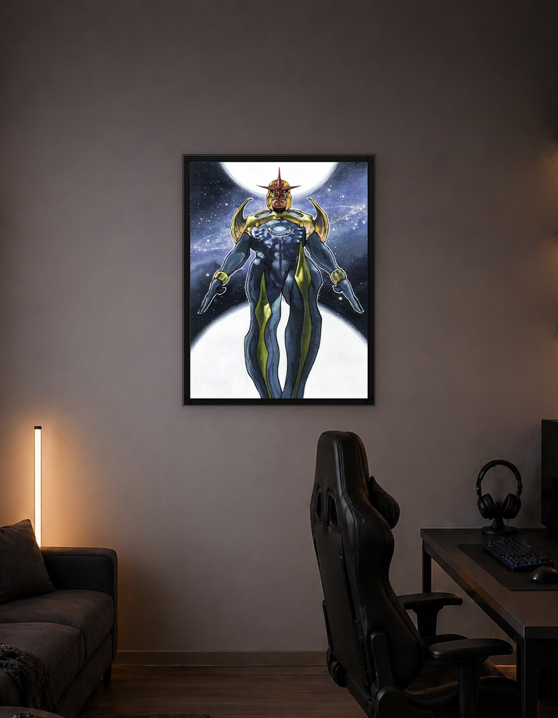 Nova Ascends in the Cosmos