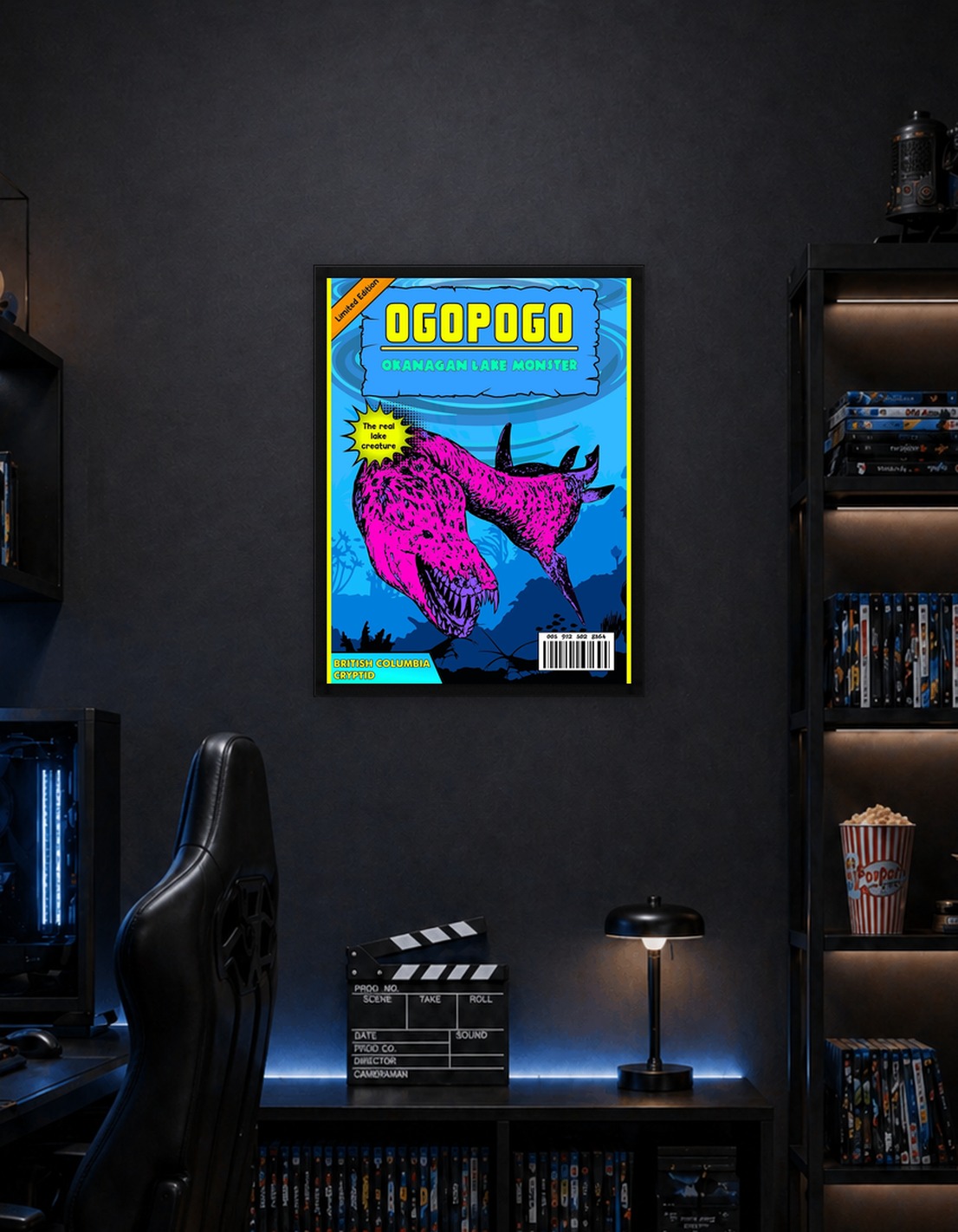 OGOPOGO RETRO COMIC
