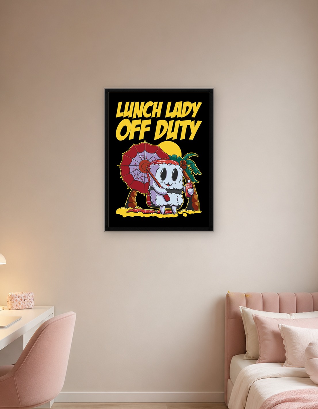 Lunch Lady Off Duty