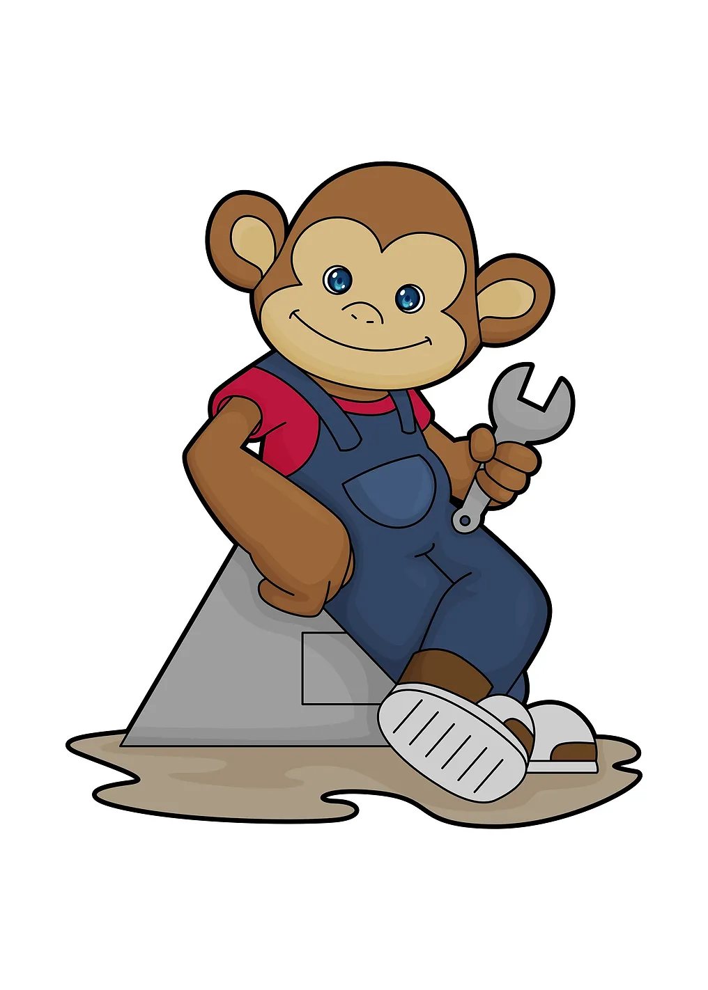 Monkey Mechanic Wrench