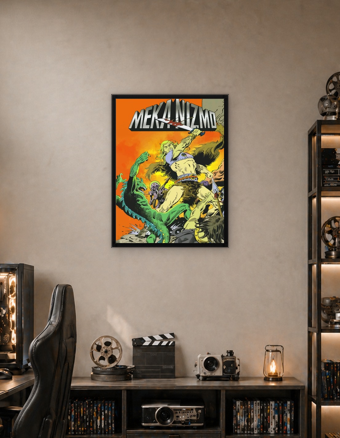 Mekanizmo Comic Book Cover Art