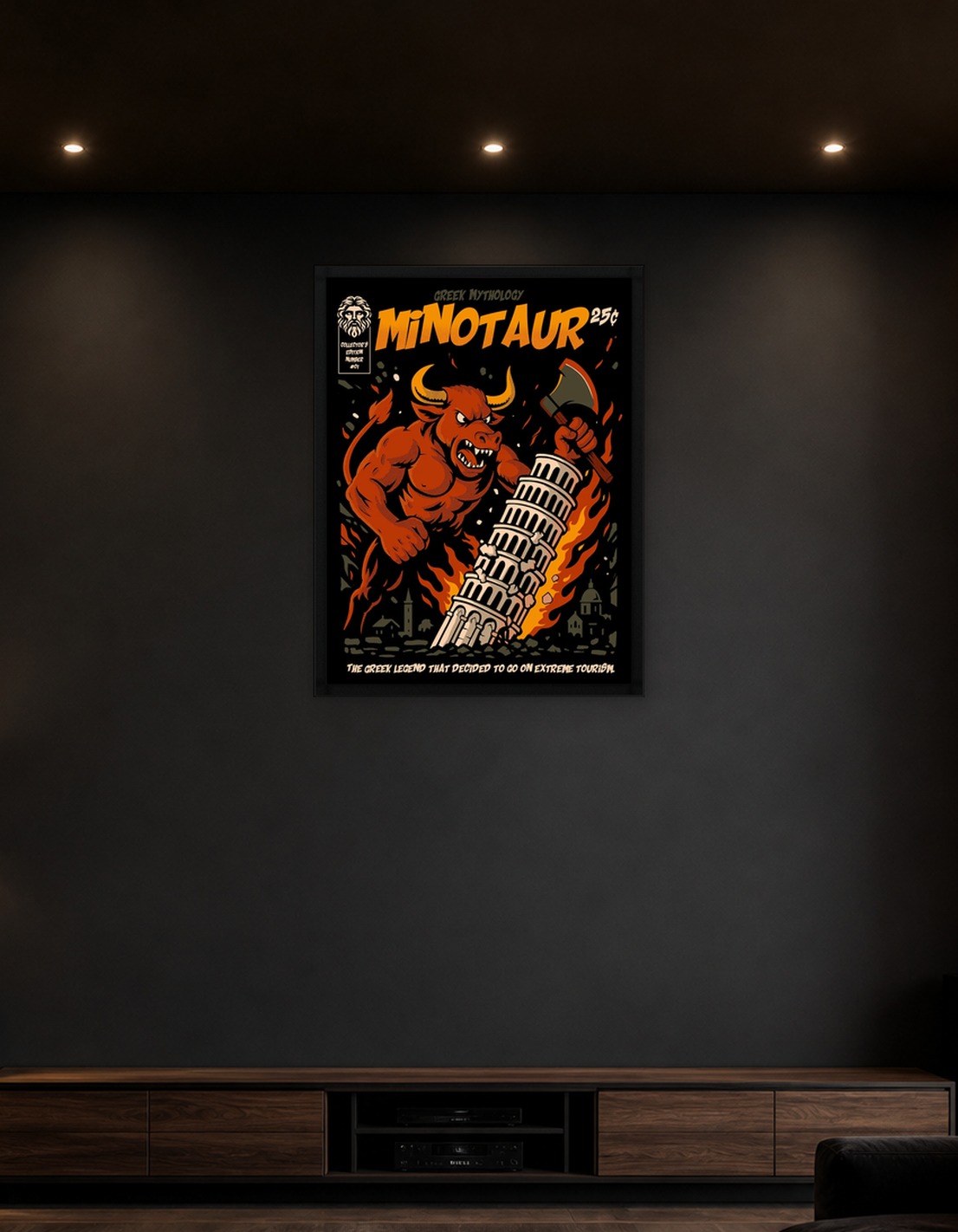 Minotaur Extreme Tourism Comic Cover