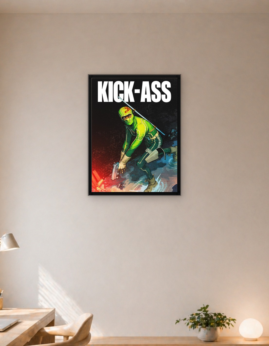 Kick-Ass Comic Book Cover Art