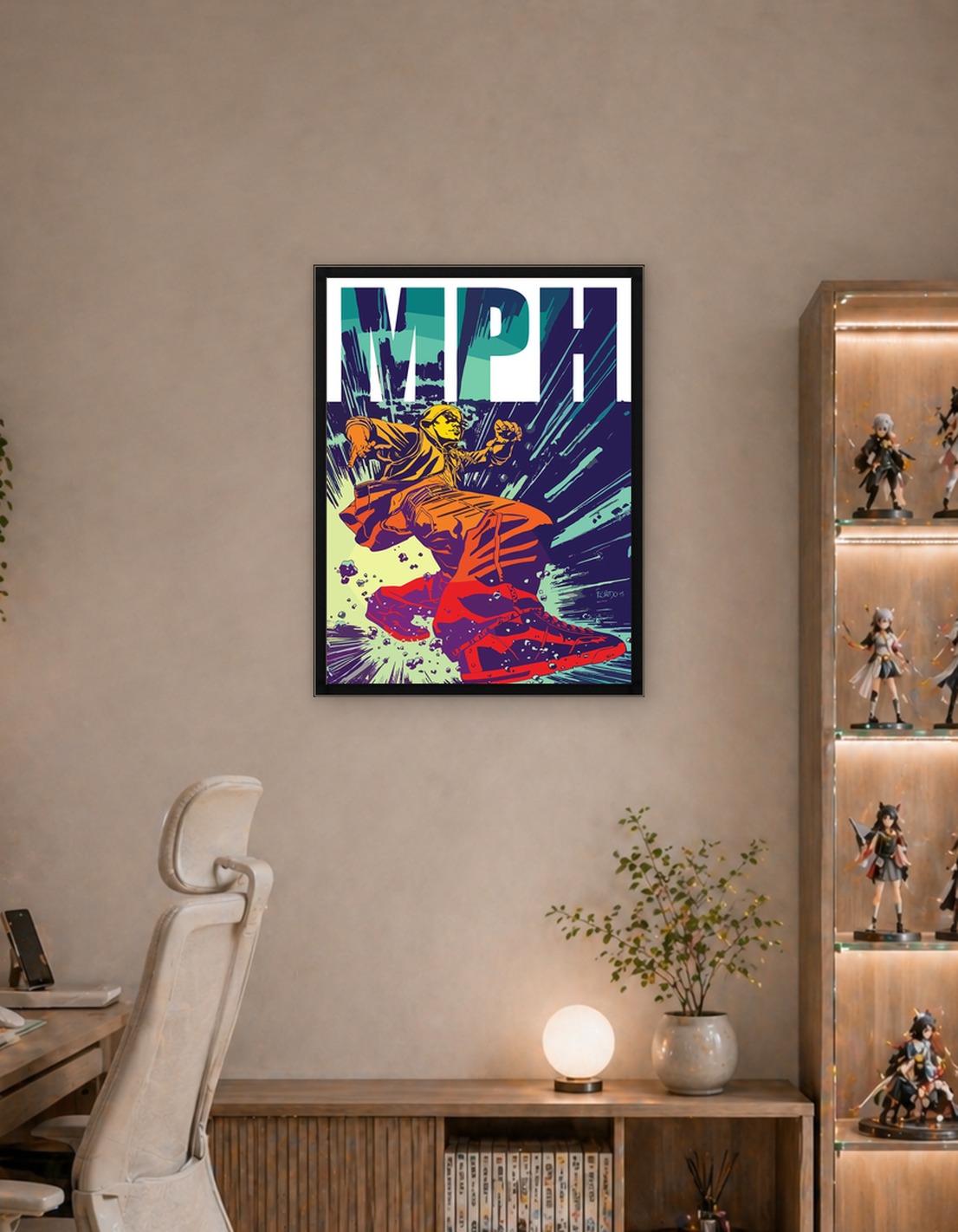 MPH Comic Book Cover Art